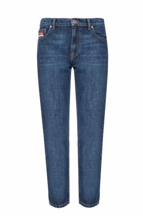 Jeans with logo patches, zdjęcie 1 Jeans with logo patches od Kenzo